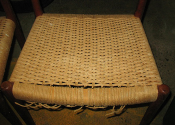 Danish Rope Seat Before